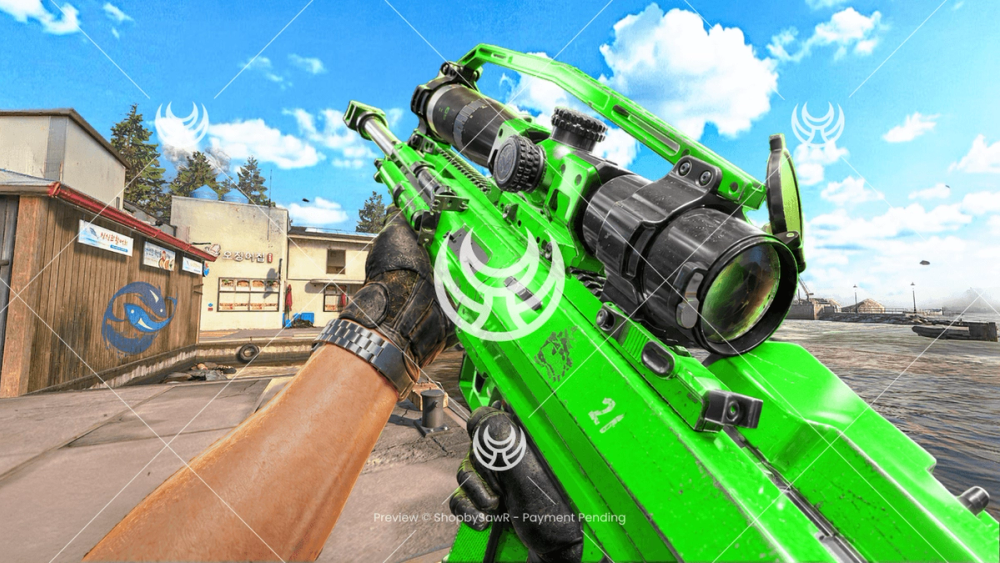 Signal 50 with Green camo — Modern Warfare 4 YouTube thumbnail