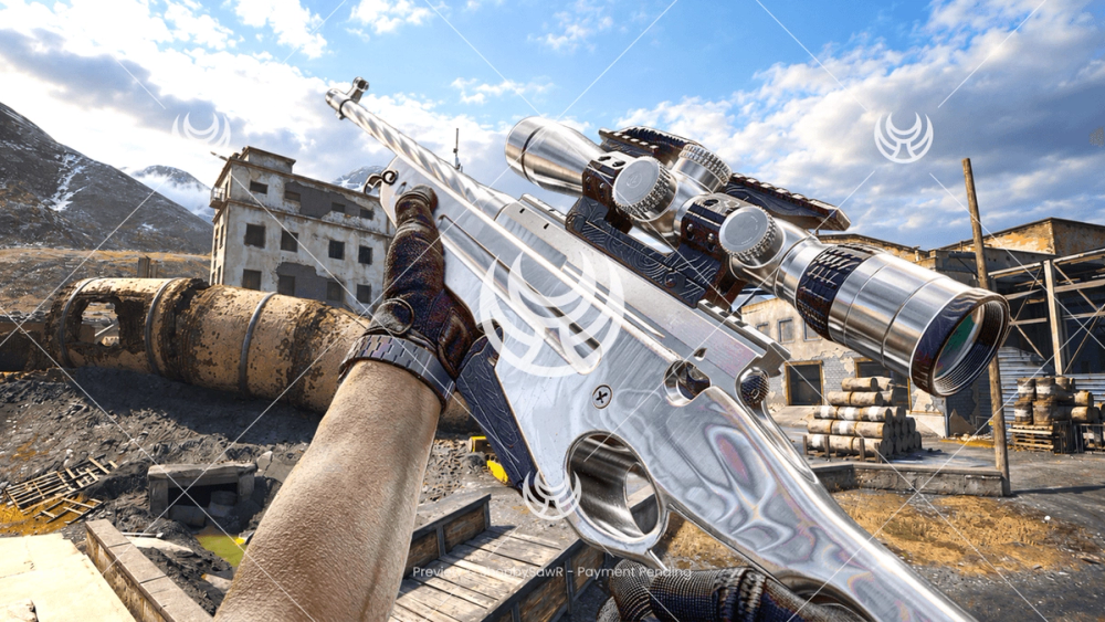 KG7 Vulcan with Platinum camo — Modern Warfare 4 YouTube thumbnail