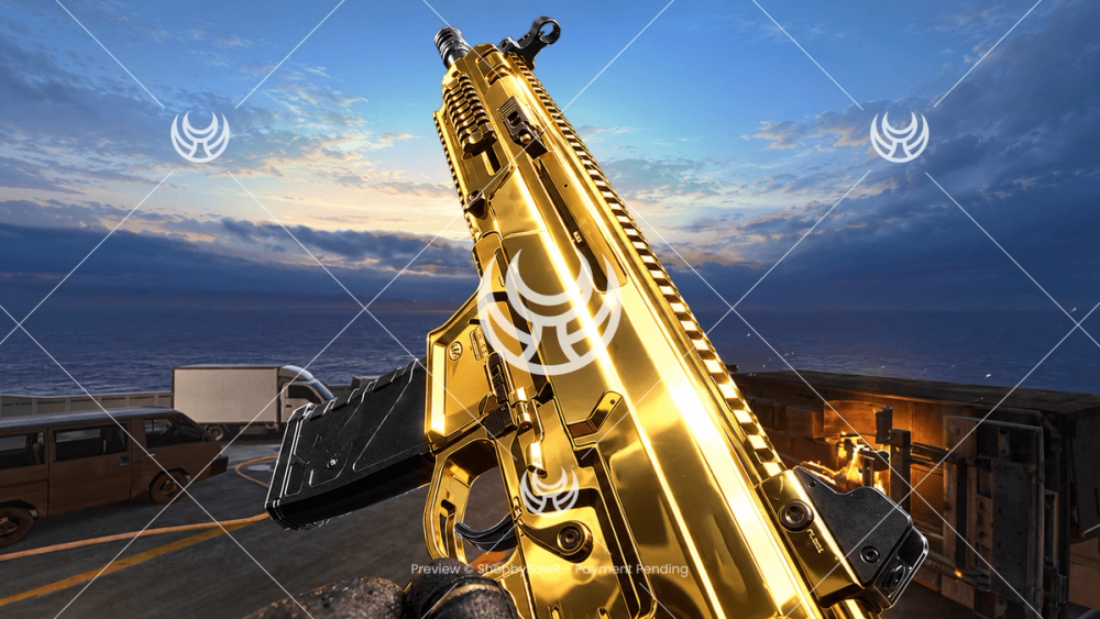 Axion with Gold camo — Modern Warfare 4 YouTube thumbnail