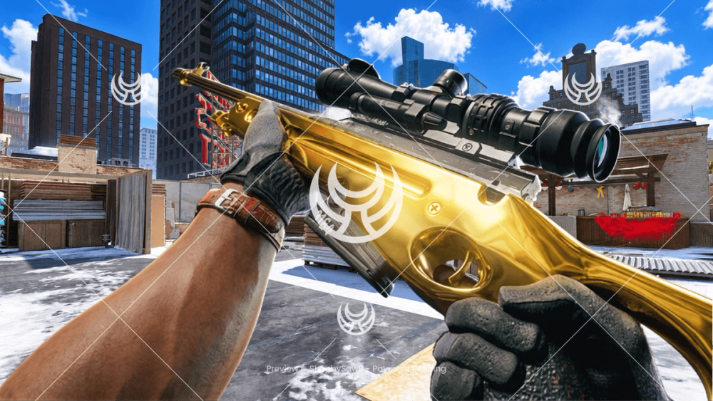 KG7 Vulcan with Gold camo — Modern Warfare 4 YouTube thumbnail