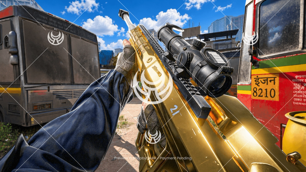 Signal 50 with Gold camo — Modern Warfare 4 YouTube thumbnail