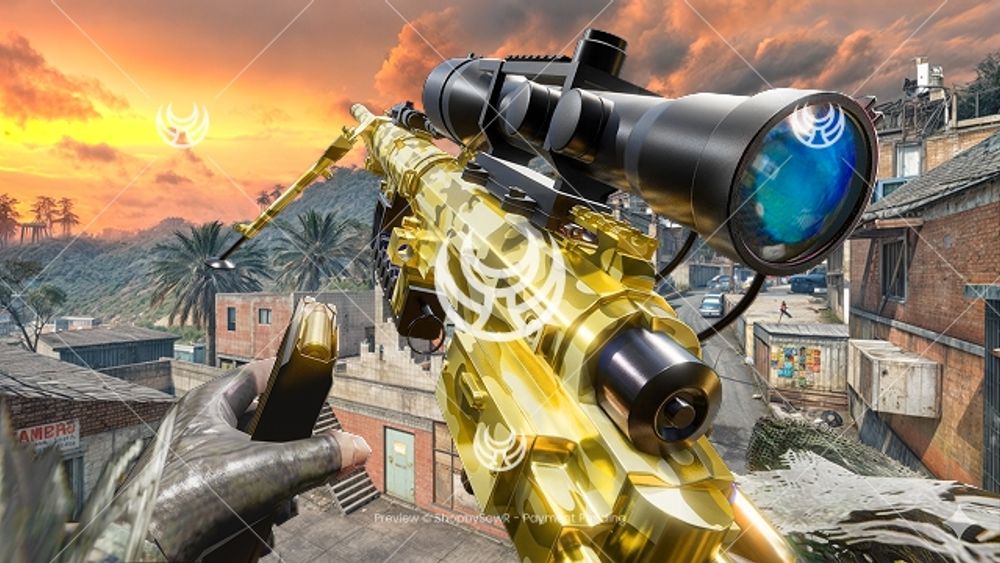 Intervention with Desert camo — Modern Warfare 2 YouTube thumbnail