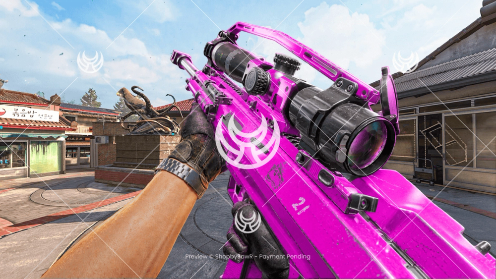 Signal 50 with Pink camo — Modern Warfare 4 YouTube thumbnail