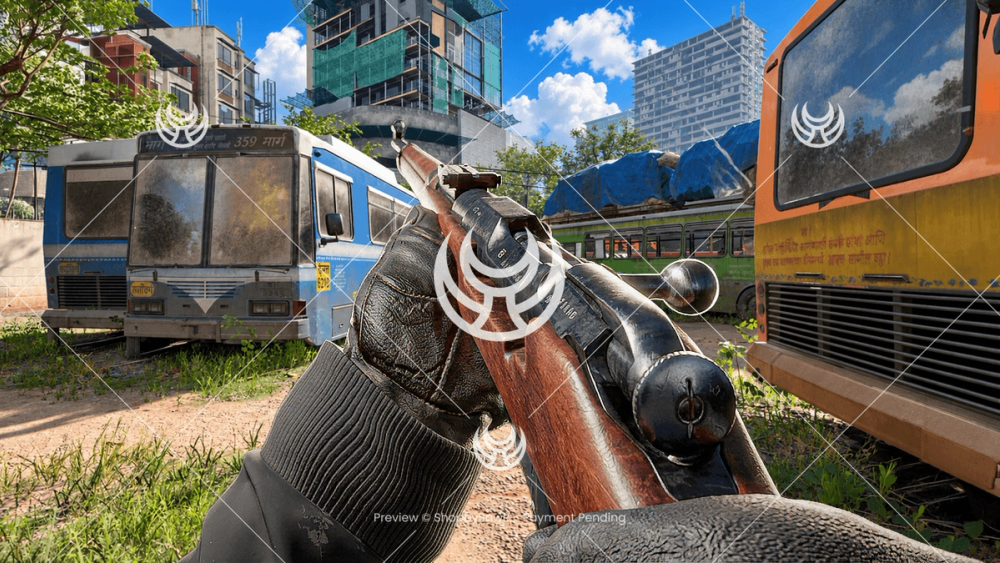 Mosin Nagant with Default camo — Modern Warfare 4 YouTube thumbnail