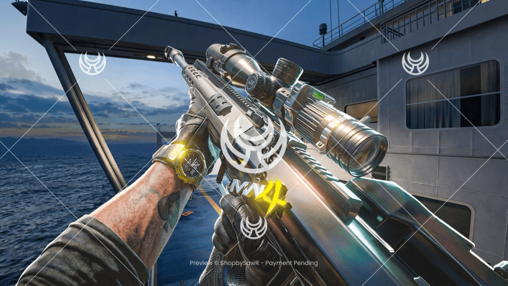 Signal 50 with Default camo — Modern Warfare 4 YouTube thumbnail