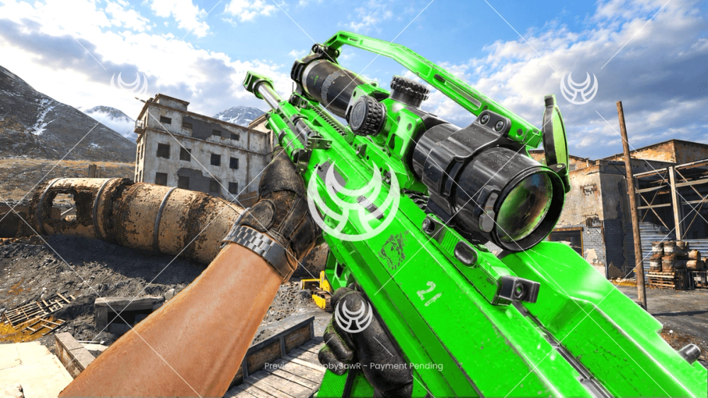 Signal 50 with Green camo — Modern Warfare 4 YouTube thumbnail