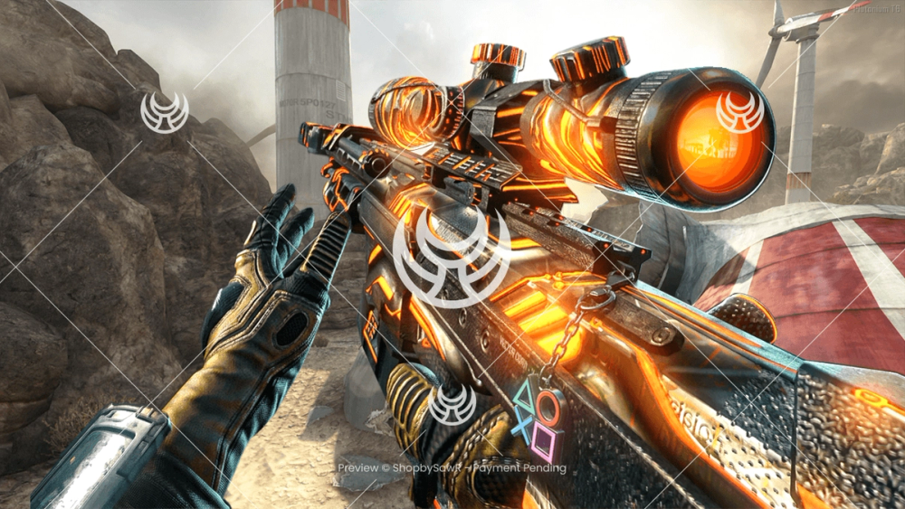 DSR50 with Cyborg camo — Black Ops II YouTube thumbnail