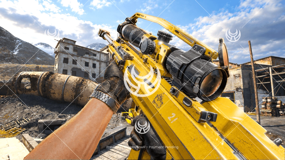 Signal 50 with Yellow camo — Modern Warfare 4 YouTube thumbnail