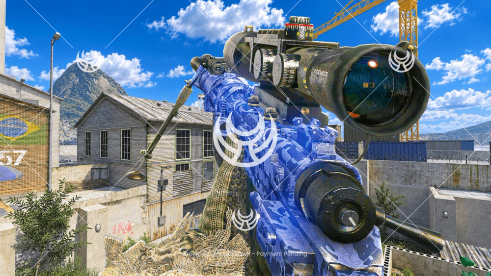 Intervention with Blue Tiger camo — Modern Warfare 2 YouTube thumbnail