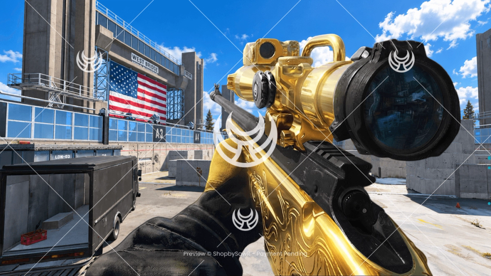 KG7 Vulcan with Gold camo — Modern Warfare 4 YouTube thumbnail