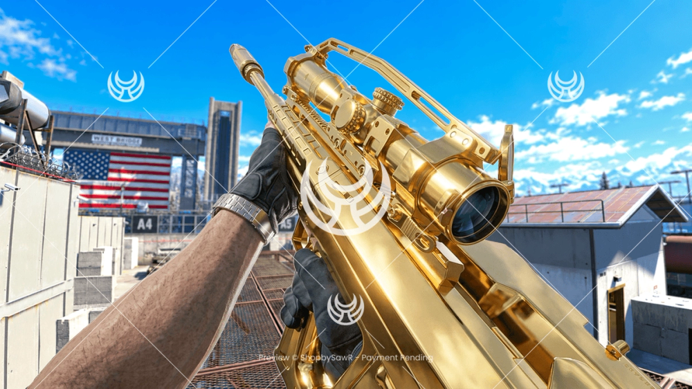 Signal 50 with Gold camo — Modern Warfare 4 YouTube thumbnail