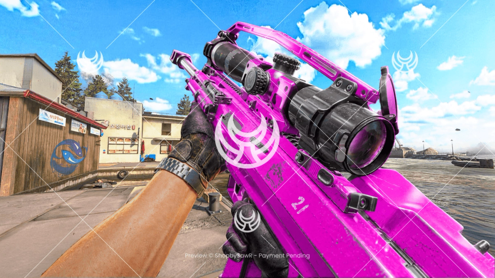 Signal 50 with Pink camo — Modern Warfare 4 YouTube thumbnail