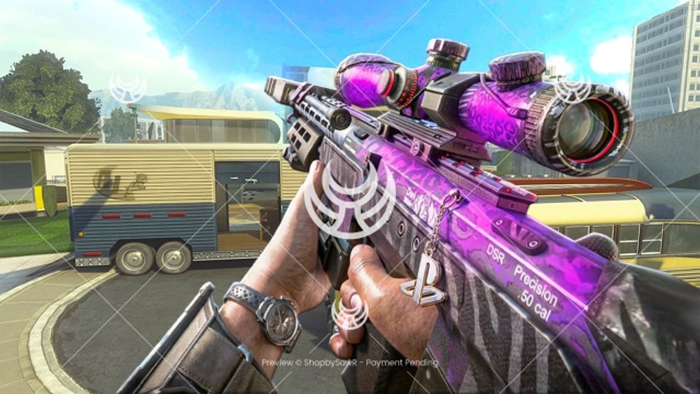 DSR50 with Party Rock camo — Black Ops II YouTube thumbnail