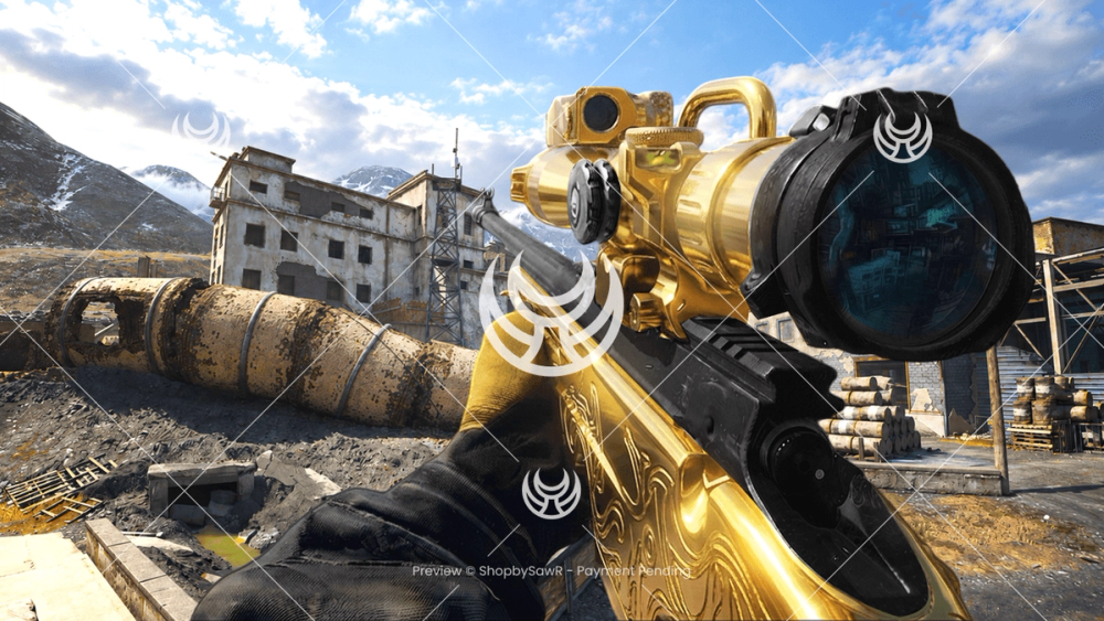KG7 Vulcan with Gold camo — Modern Warfare 4 YouTube thumbnail