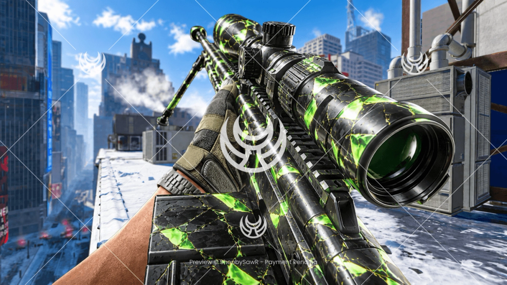 Astaroth .57 with Pyroclast Cascade camo — Modern Warfare 4 YouTube thumbnail