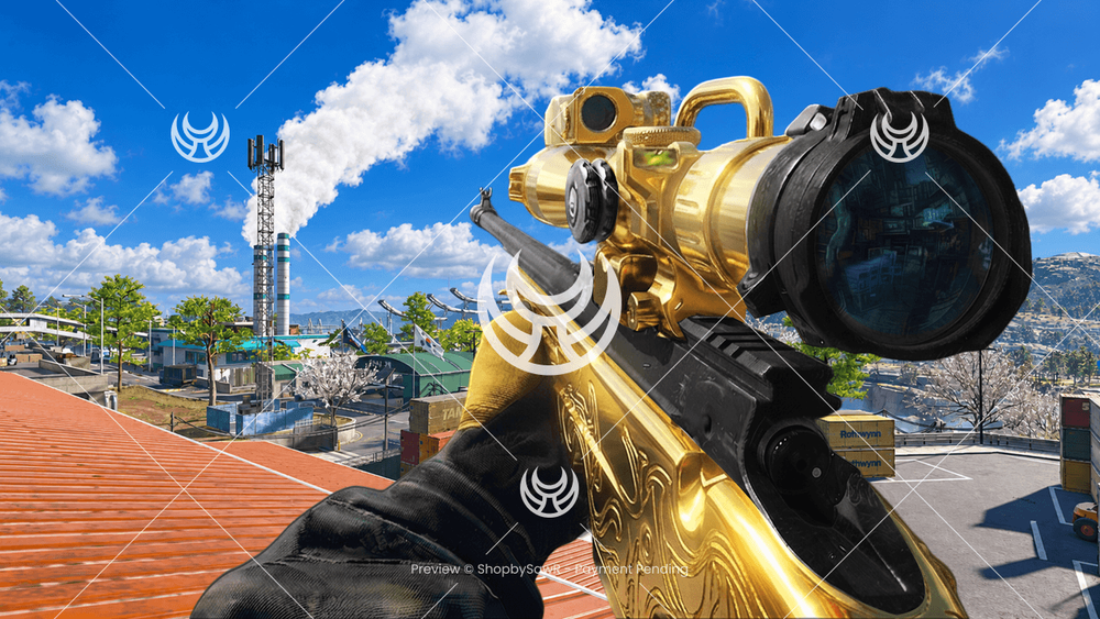 KG7 Vulcan with Gold camo — Modern Warfare 4 YouTube thumbnail