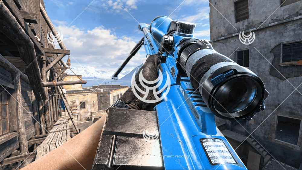 Astaroth .57 with Blue camo — Modern Warfare 4 YouTube thumbnail