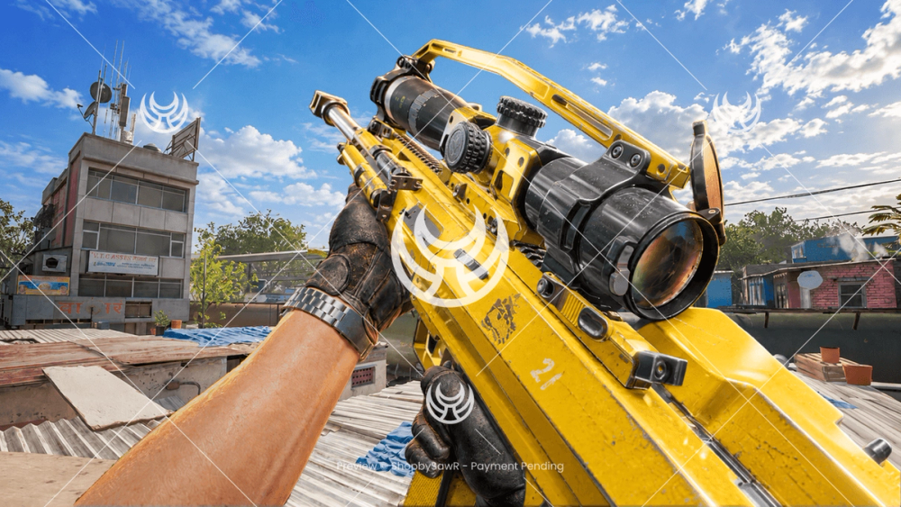 Signal 50 with Yellow camo — Modern Warfare 4 YouTube thumbnail