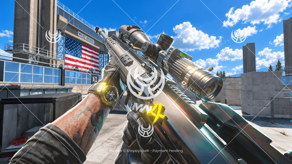 Signal 50 with Default camo — Modern Warfare 4 YouTube thumbnail