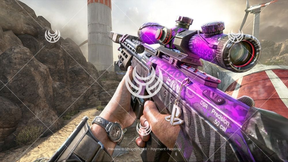 DSR50 with Party Rock camo — Black Ops II YouTube thumbnail
