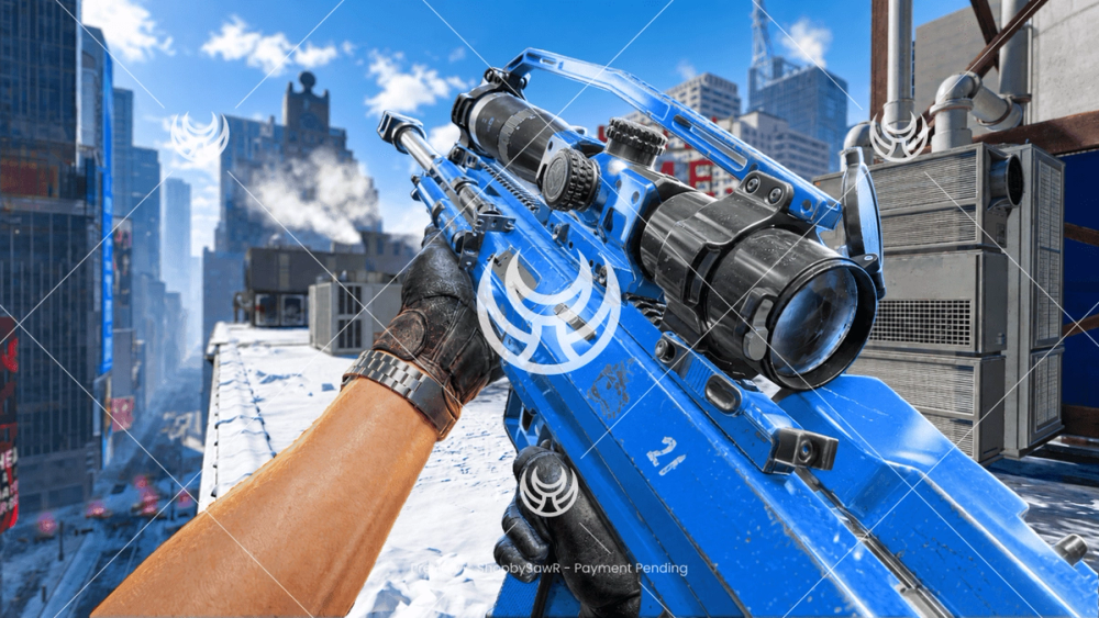 Signal 50 with Blue camo — Modern Warfare 4 YouTube thumbnail