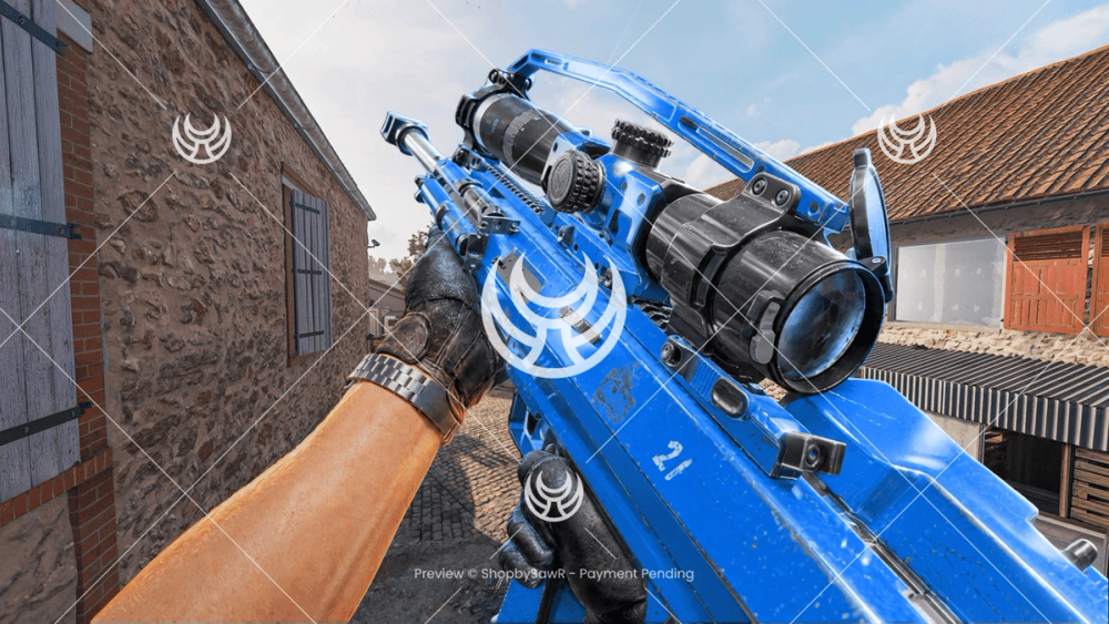 Signal 50 with Blue camo — Modern Warfare 4 YouTube thumbnail
