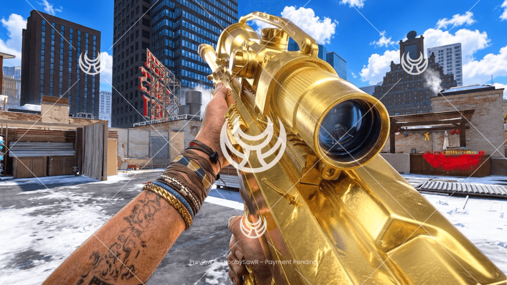 Signal 50 with Gold camo — Modern Warfare 4 YouTube thumbnail