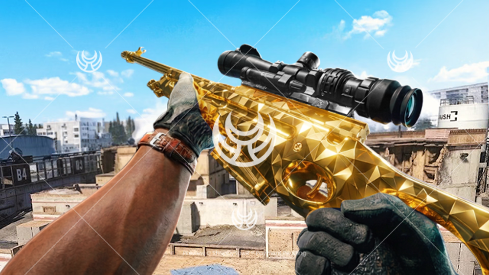 KG7 Vulcan with Gold camo — Modern Warfare 4 YouTube thumbnail