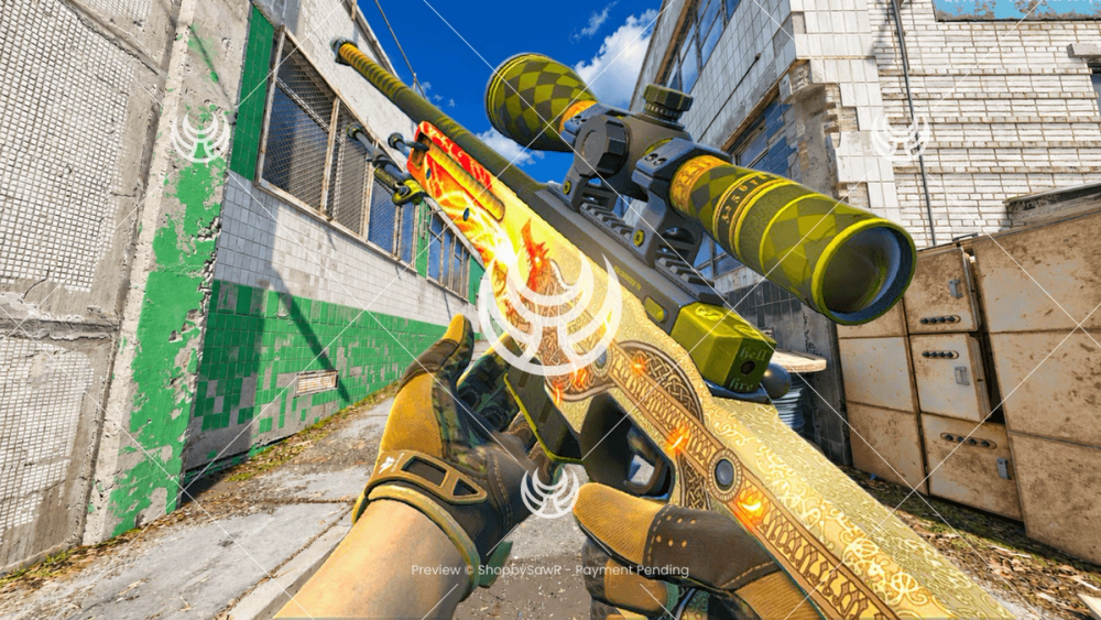 AWP with Dragon Lore camo — Counter-Strike 2 YouTube thumbnail
