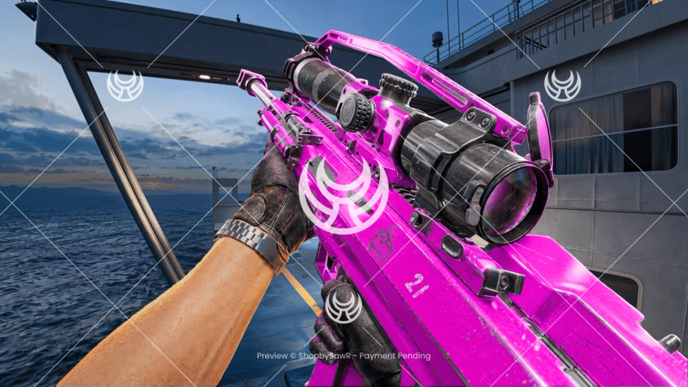 Signal 50 with Pink camo — Modern Warfare 4 YouTube thumbnail