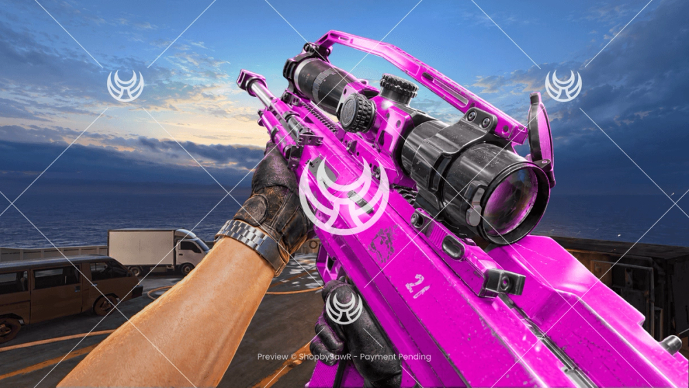 Signal 50 with Pink camo — Modern Warfare 4 YouTube thumbnail