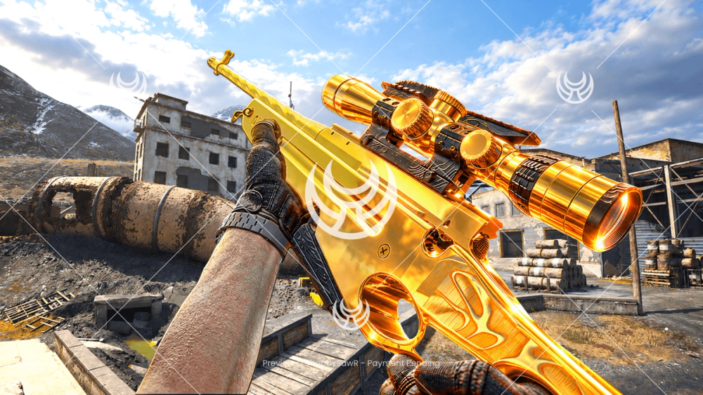 KG7 Vulcan with Gold camo — Modern Warfare 4 YouTube thumbnail