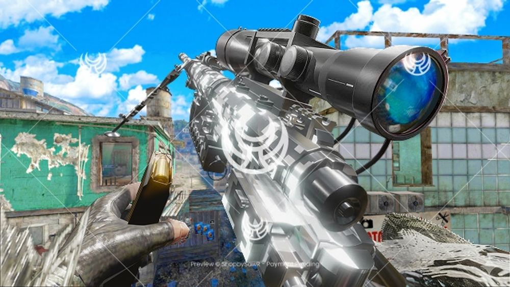 Intervention with Digital camo — Modern Warfare 2 YouTube thumbnail