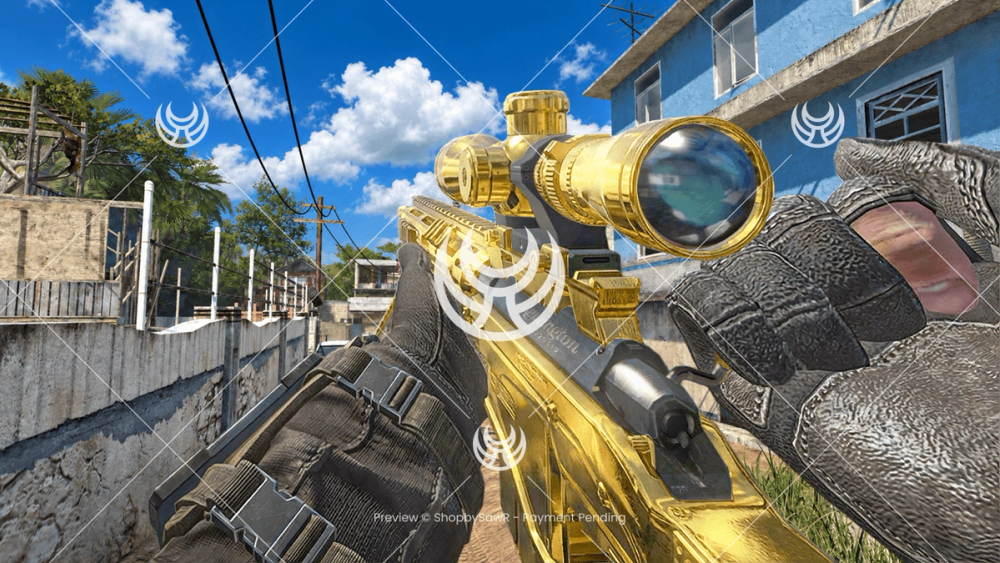 MSR with Gold camo — Modern Warfare 3 YouTube thumbnail
