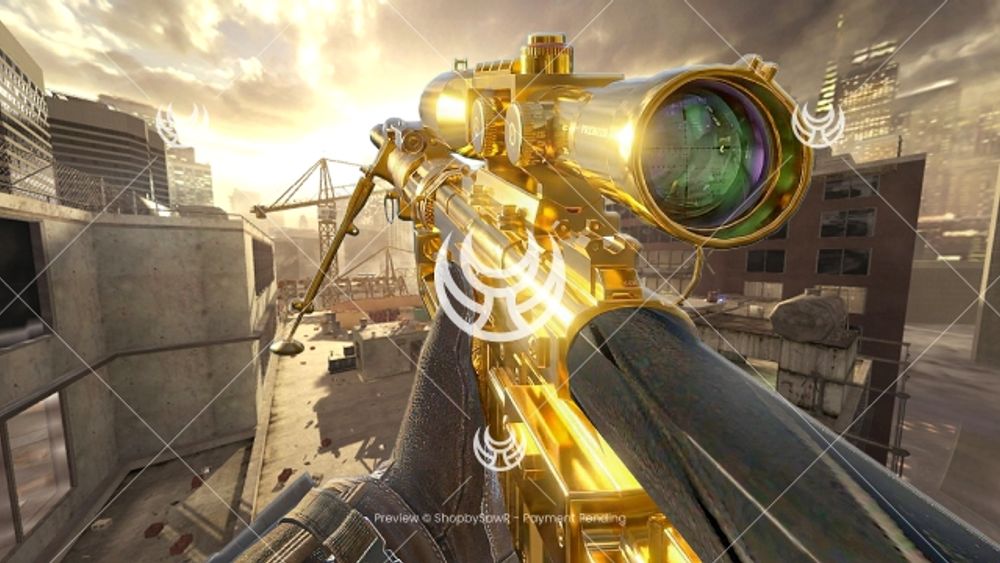 Intervention with Gold camo — Modern Warfare 2 YouTube thumbnail