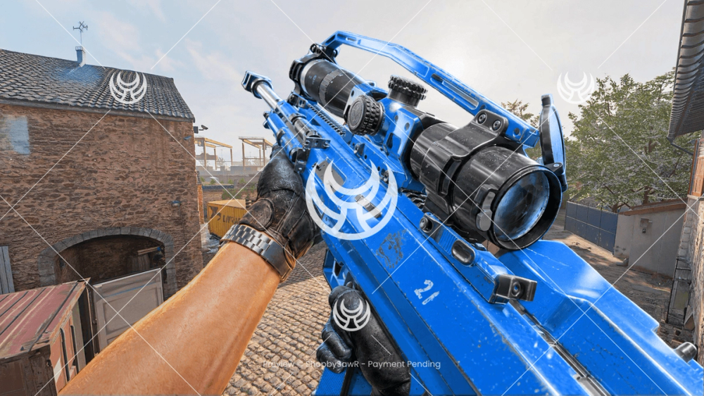Signal 50 with Blue camo — Modern Warfare 4 YouTube thumbnail