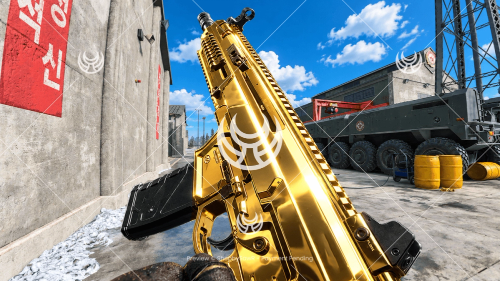 Axion with Gold camo — Modern Warfare 4 YouTube thumbnail