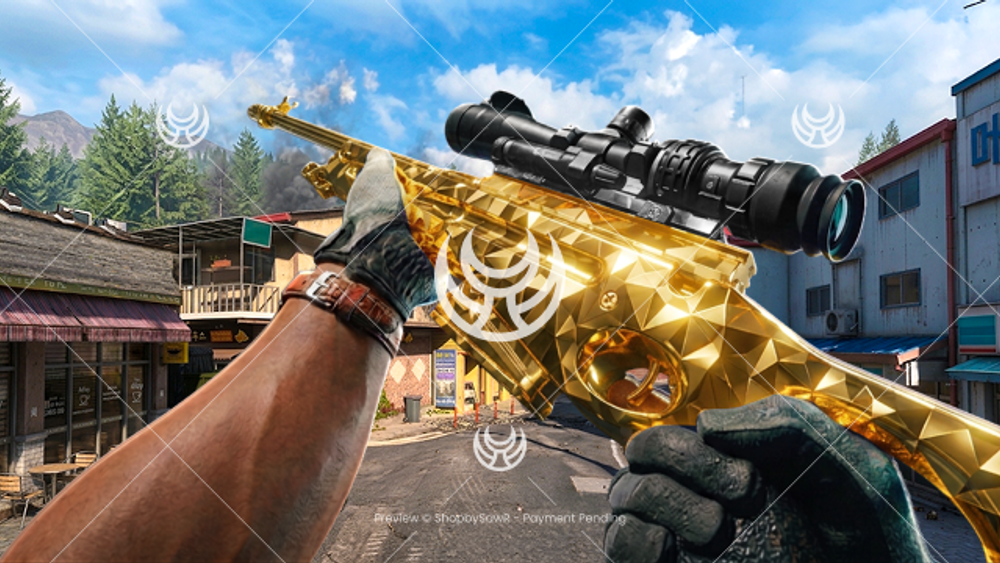 KG7 Vulcan with Gold camo — Modern Warfare 4 YouTube thumbnail