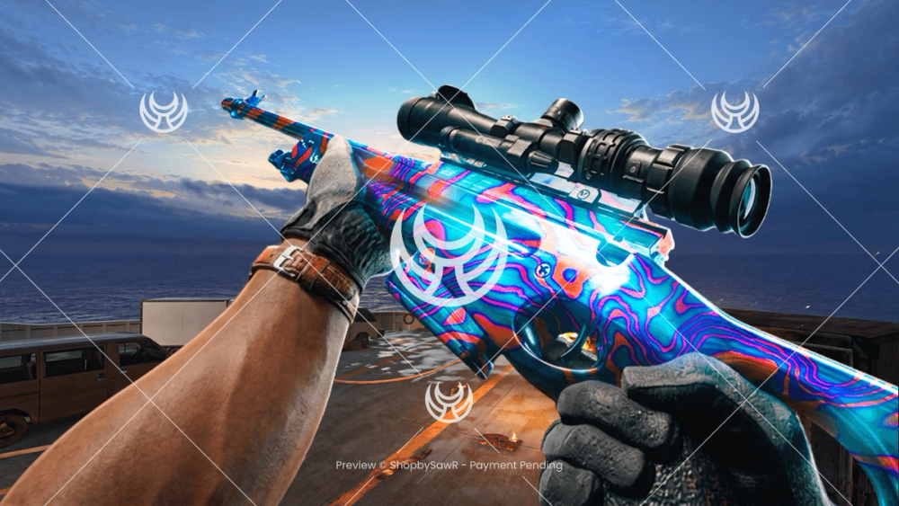 KG7 Vulcan with Damascus camo — Modern Warfare 4 YouTube thumbnail