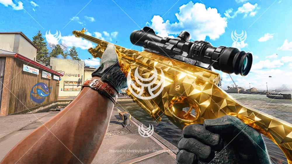 KG7 Vulcan with Gold camo — Modern Warfare 4 YouTube thumbnail