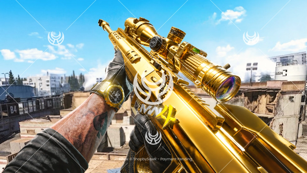 Signal 50 with Gold camo — Modern Warfare 4 YouTube thumbnail