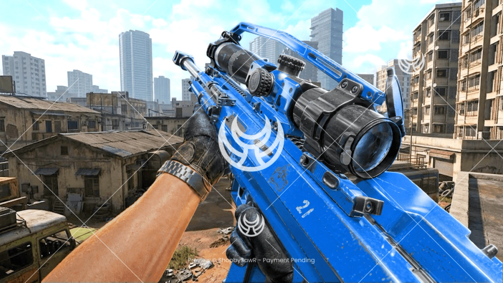 Signal 50 with Blue camo — Modern Warfare 4 YouTube thumbnail