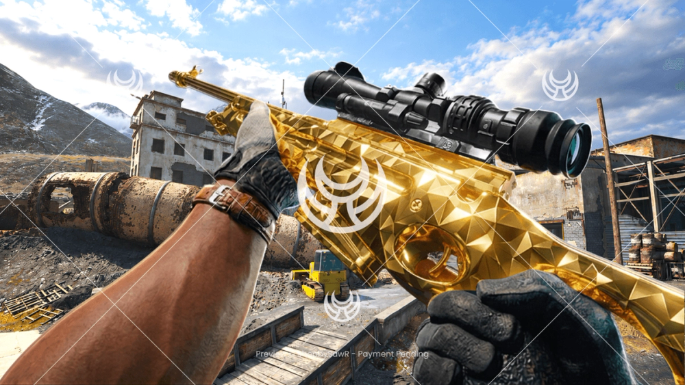 KG7 Vulcan with Gold camo — Modern Warfare 4 YouTube thumbnail