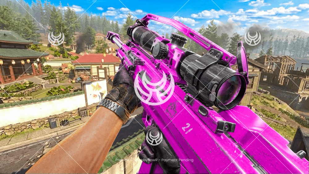 Signal 50 with Pink camo — Modern Warfare 4 YouTube thumbnail