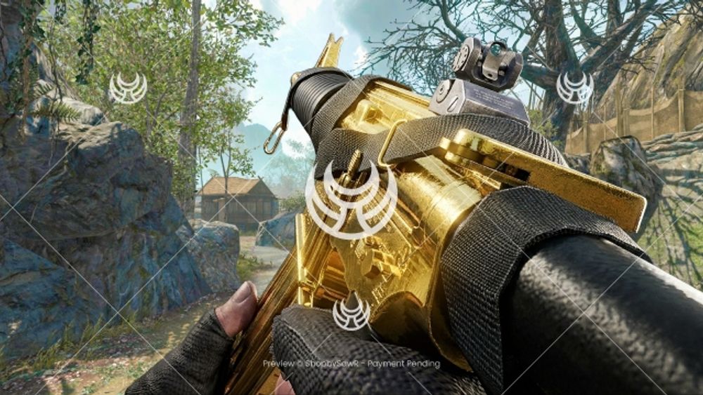 Commando with Gold camo — Black Ops YouTube thumbnail