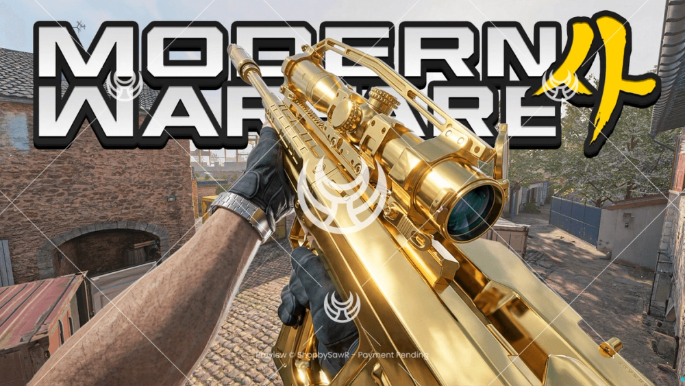 Signal 50 with Gold camo — Modern Warfare 4 YouTube thumbnail