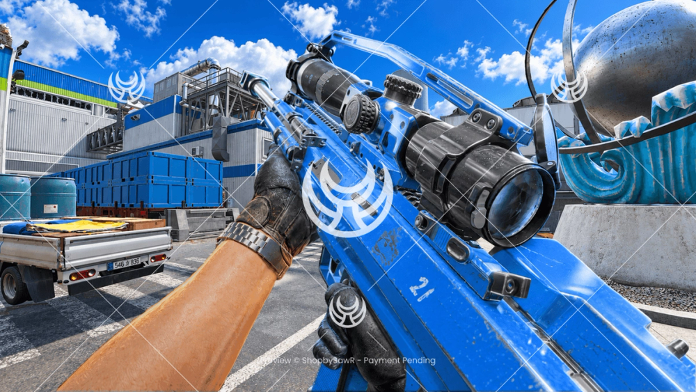 Signal 50 with Blue camo — Modern Warfare 4 YouTube thumbnail