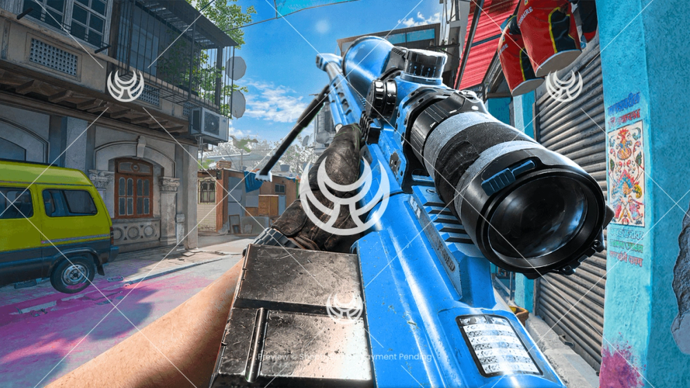 Astaroth .57 with Blue camo — Modern Warfare 4 YouTube thumbnail
