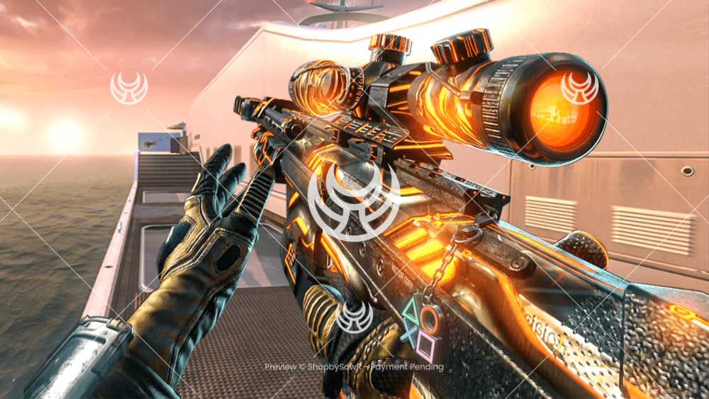 DSR50 with Cyborg camo — Black Ops II YouTube thumbnail