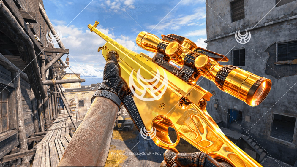 KG7 Vulcan with Gold camo — Modern Warfare 4 YouTube thumbnail